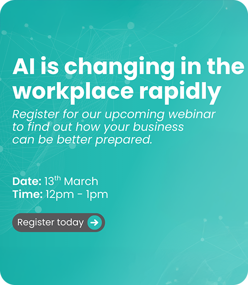 Join us for our insightful AI in the workplace webinar